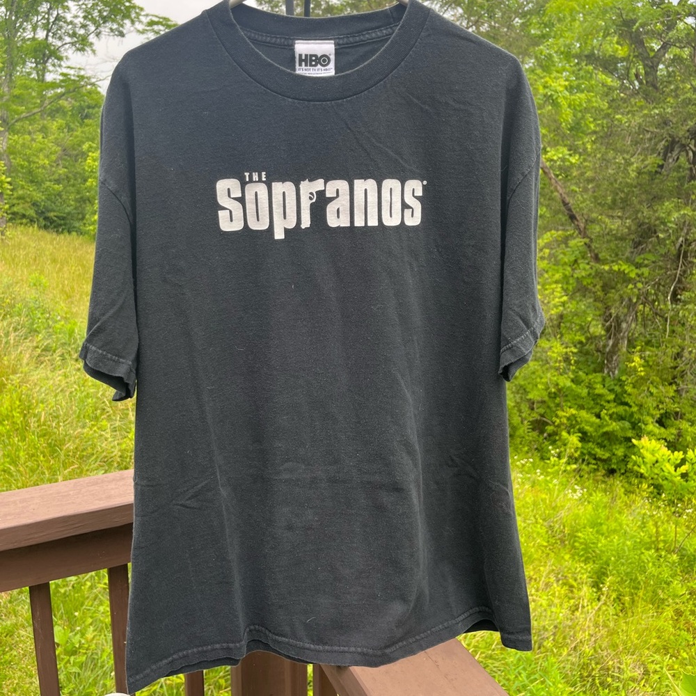 SOPRANOS VINTAGE TEE HBO 2004.